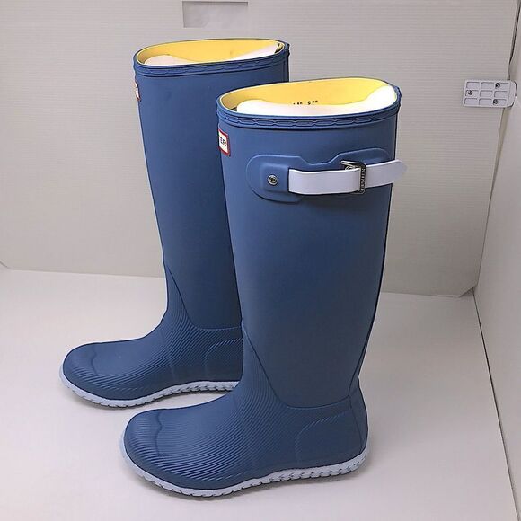 Hunter Original Tall Calendar Sole Rain Boots NEW in box Size US 7 - Picture 4 of 10